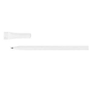 Długopis ze zrolowanego papieru z zatyczką | Brittany