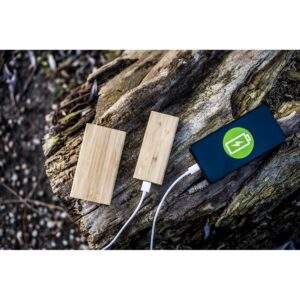 Bambusowy power bank 8000 mAh B'RIGHT | Caroline