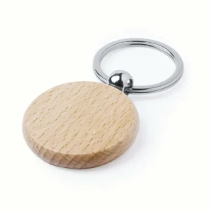 Drewniany brelok do kluczy