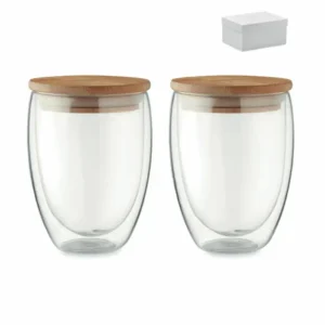 2 szklanki 350 ml w pudełku TIRANA SET