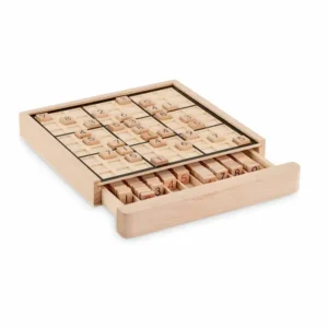 Drewniana gra planszowa sudoku SUDOKU