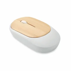 Bezprzewodowa mysz z bambusa CURVY BAM