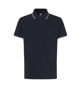 Kontrastowa koszulka polo | stretch