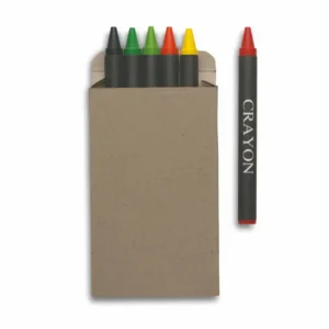 Komplet 6 kredek w pudełku BRABO
