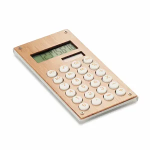 8-cyfrowy kalkulator bambusowy CALCUBAM