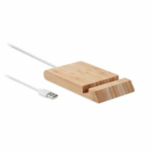 Bambusowa ładowarka 10W ODOS