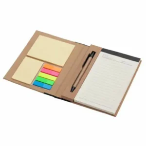 Notes memo 100×180/70k linia Kraft Paper, czarny/beżowy