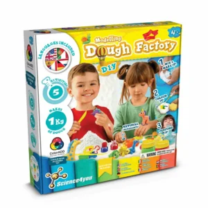 Modeling Dough Factory Kit IV. Gra edukacyjna dostarczana z papierową torebką prezentową (115 g/m²)