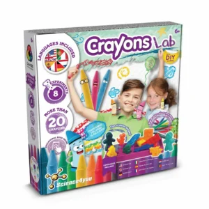 Crayon Factory Kit III. Gra edukacyjna dostarczany z papierową torebką prezentową (100 g/m²)