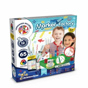 DIY Pen Factory Kit III. Gra edukacyjna dostarczany z papierową torebką prezentową (100 g/m²)