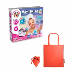 Bath Bombs Kit V. Gra edukacyjna dostarczany ze składaną torbą prezentową 190T