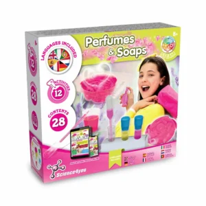 Perfume & Soap Factory Kit III. Gra edukacyjna dostarczana z papierową torebką prezentową (115 g/m²)