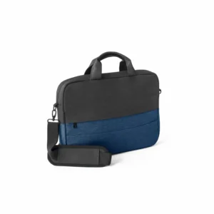 GENOA. Wyściełana torba na laptopa z recyklingowanego poliestru 600D o wysokiej gęstości 15”