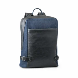 DIVERGENT BACKPACK I. Plecak na laptopa do 15.6'' z dżinsu i PU