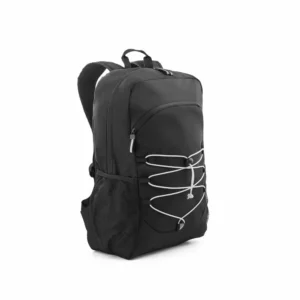 DELFOS BACKPACK. Plecak na laptopa 300D poliestru pochodzącego i 600D poliestru pochodzącego z elementami odblaskowymi