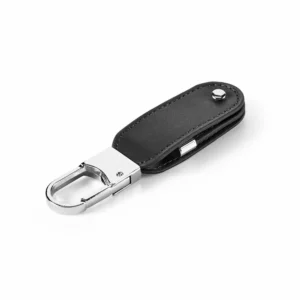 BRAGG 8GB. Pamięć USB o pojemności 8 GB z PU i karabińczykiem