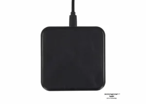 2259 | Xoopar Iné Wireless Fast Charger – Recycled Leather 15W