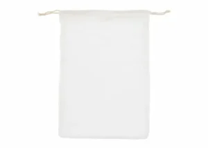 Bawełniana torba wielokrotnego użytku na żywność OEKO-TEX® 30x40cm