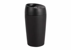 Kubek podróżny Sagaform Loke z gumowanym wykończeniem 240 ml