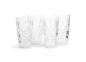 Kubki piknikowe Sagaform Akryl 400ml zestaw 4 sztuk