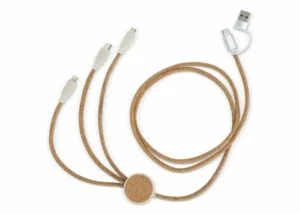 FSC cork 3 in 1 PD charging & data cable