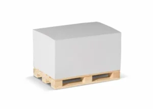 Blok prostokątny 12x8x6cm FSC na drewnianej palecie