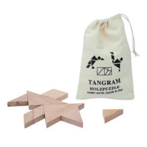 Puzzle drewniane TANGRAM