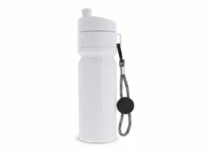Bidon Sportowy Z Obwódka I Kolorowym Sznurkiem 750ml