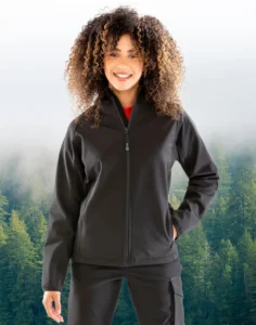 Damski 3-warstwowy Softshell z kapturem